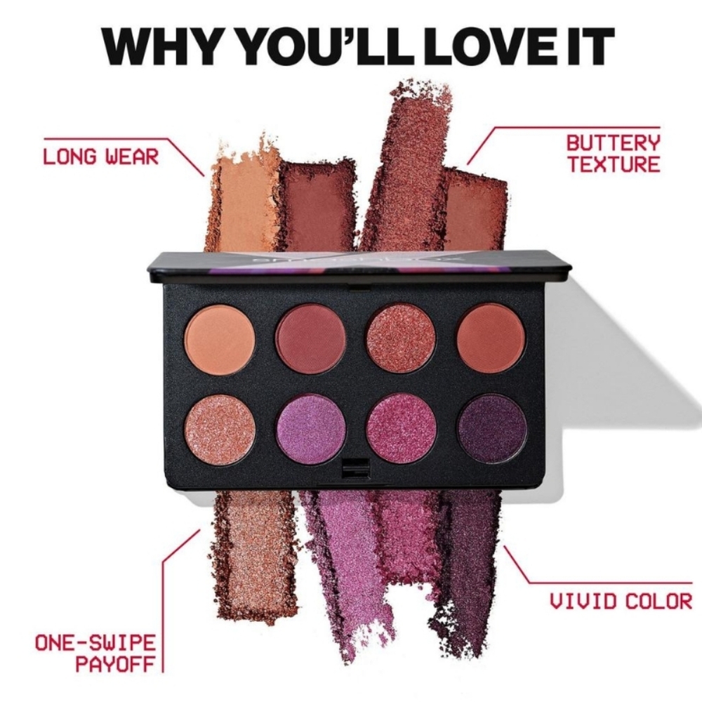 SMASHBOX ALWAYS ON MOOD BOARD BOUGIE VIBES EYESHADOW PALETTE.